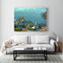 original painting great barrier reef turtle wall art print